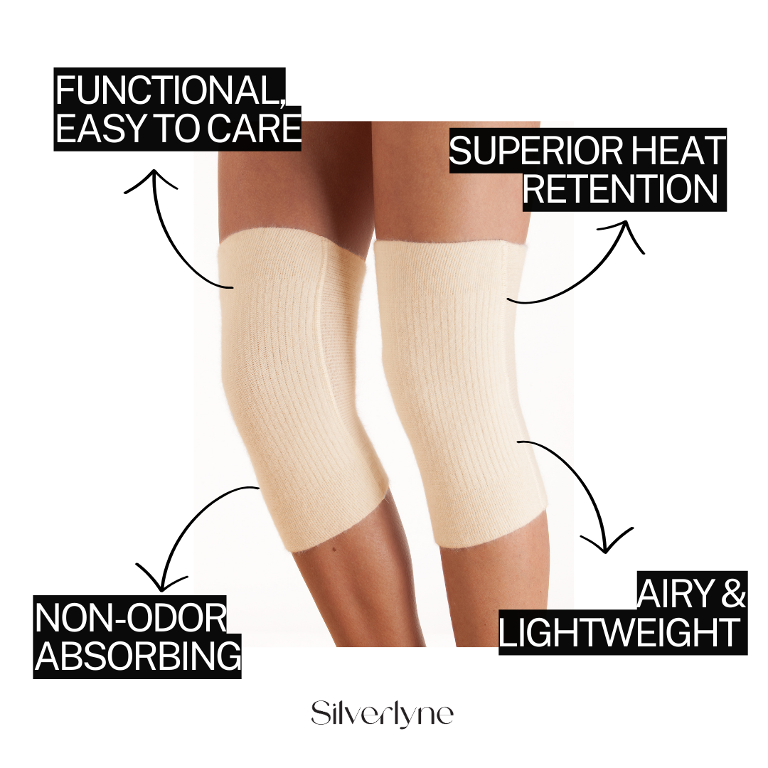 Warmers | Knee warmer, beige (Unisex) benefits