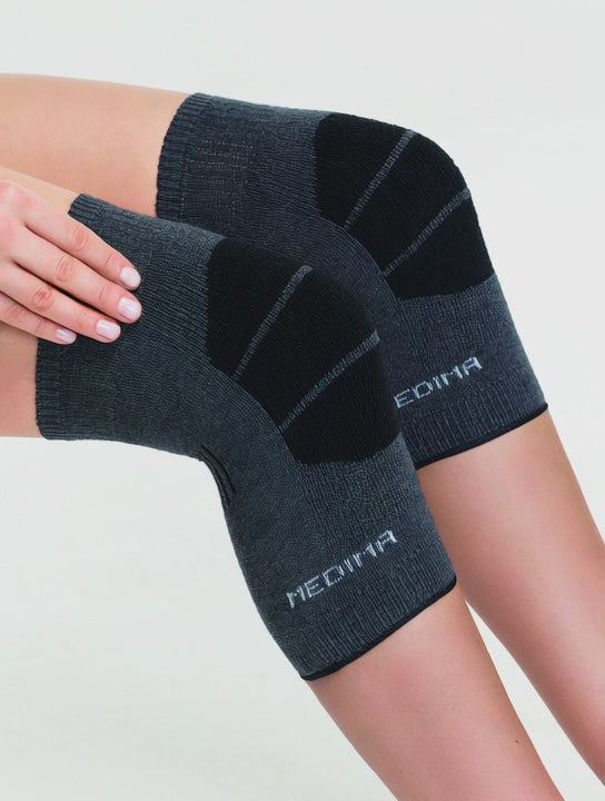 Angora and Wool Sporty Knee warmer model video