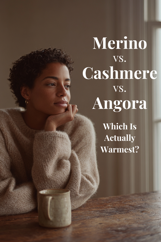 Angora vs Cashmere vs Merino: Which Is Actually Warmest?