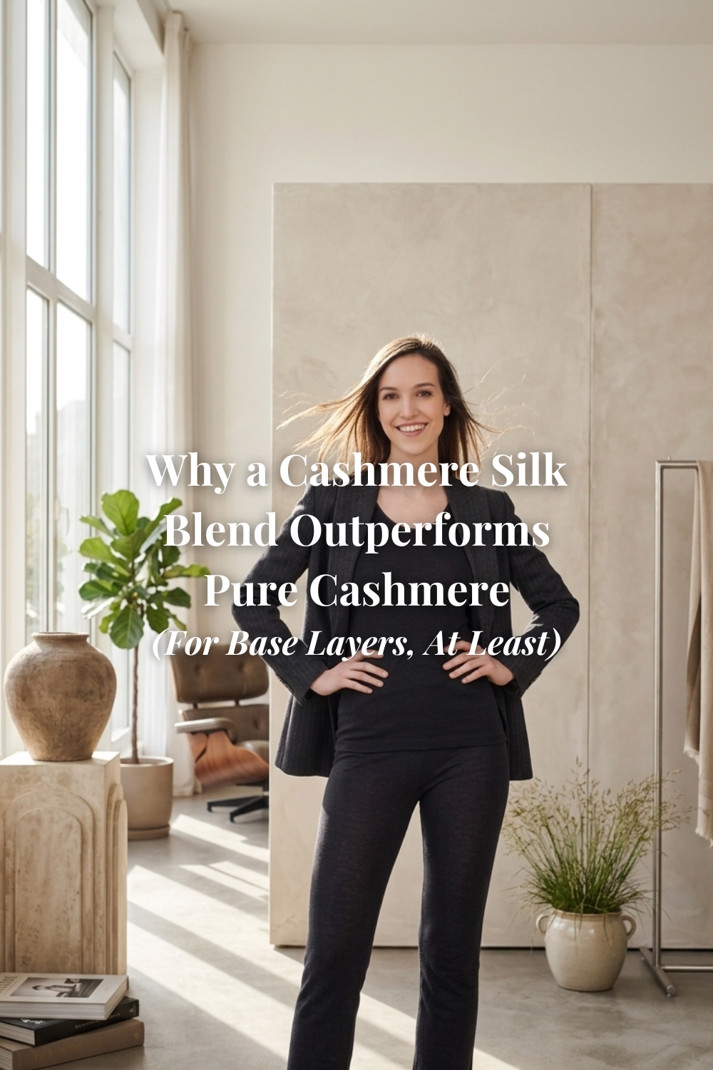 Why a Cashmere Silk Blend Outperforms Pure Cashmere (For Base Layers, At Least)