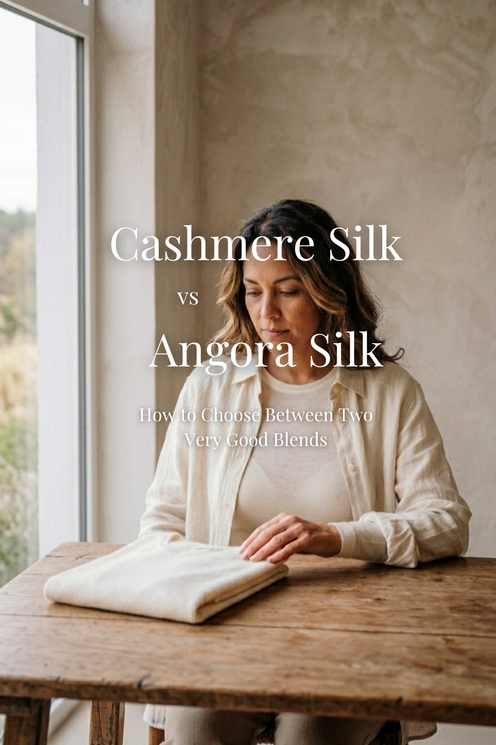 Cashmere Silk vs Angora Silk: How to Choose Between Two Very Good Blends