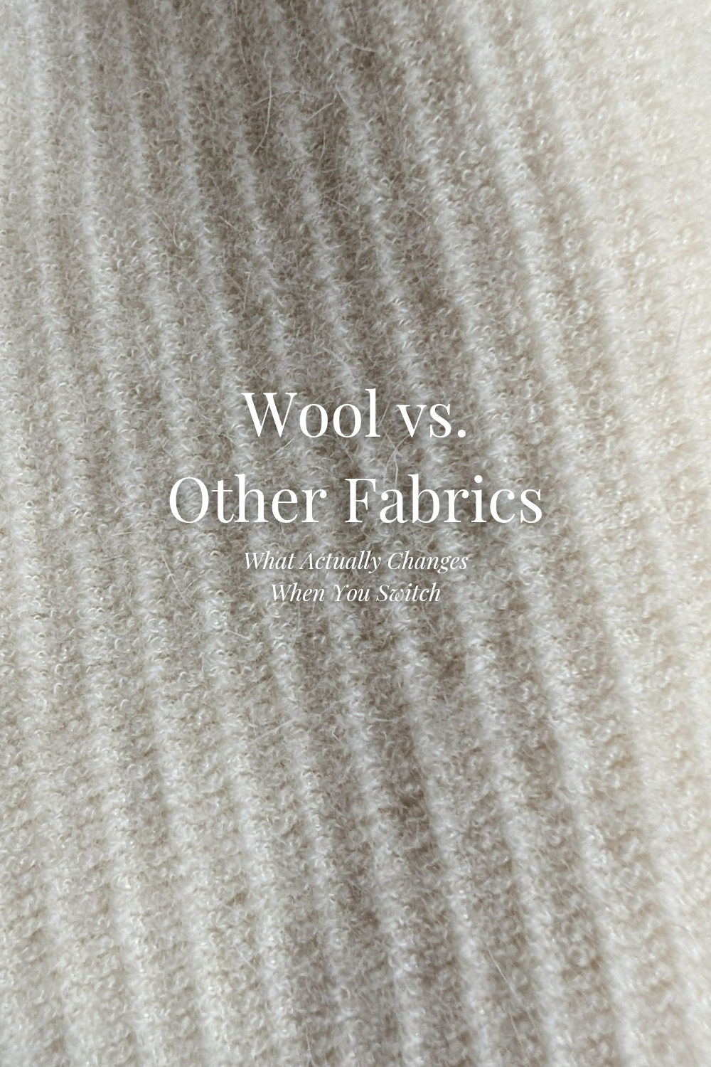 Merino Wool vs. Other Fabrics: What Actually Changes When You Switch