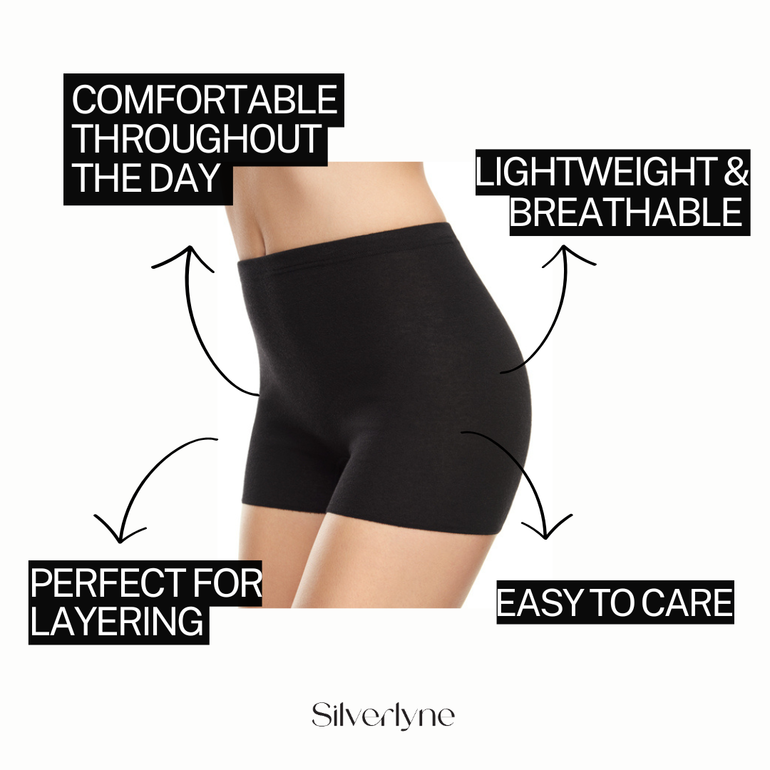 Angora and Wool | Base layer short shorts (Women's)
