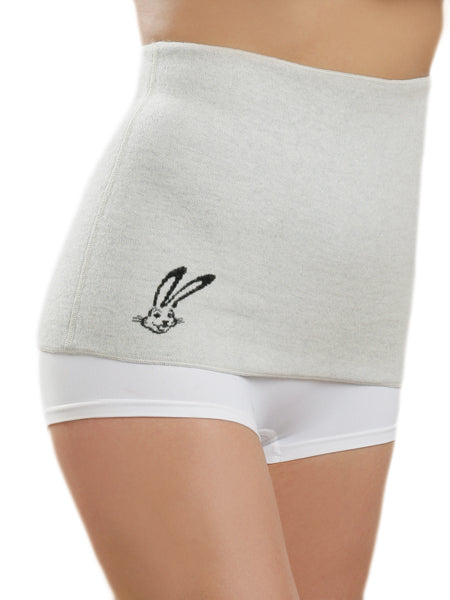 Angora and wool back warmer 
