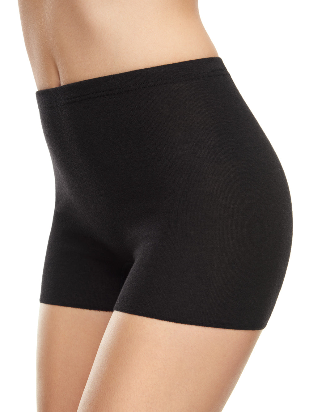 Angora and Silk | Base layer short shorts (Women's) black