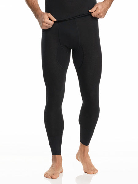 Cashmere and Silk base layer pants (Black)