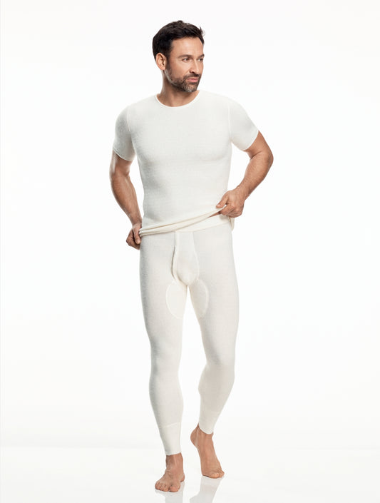 Pure Angora short sleeve shirt (Men's)