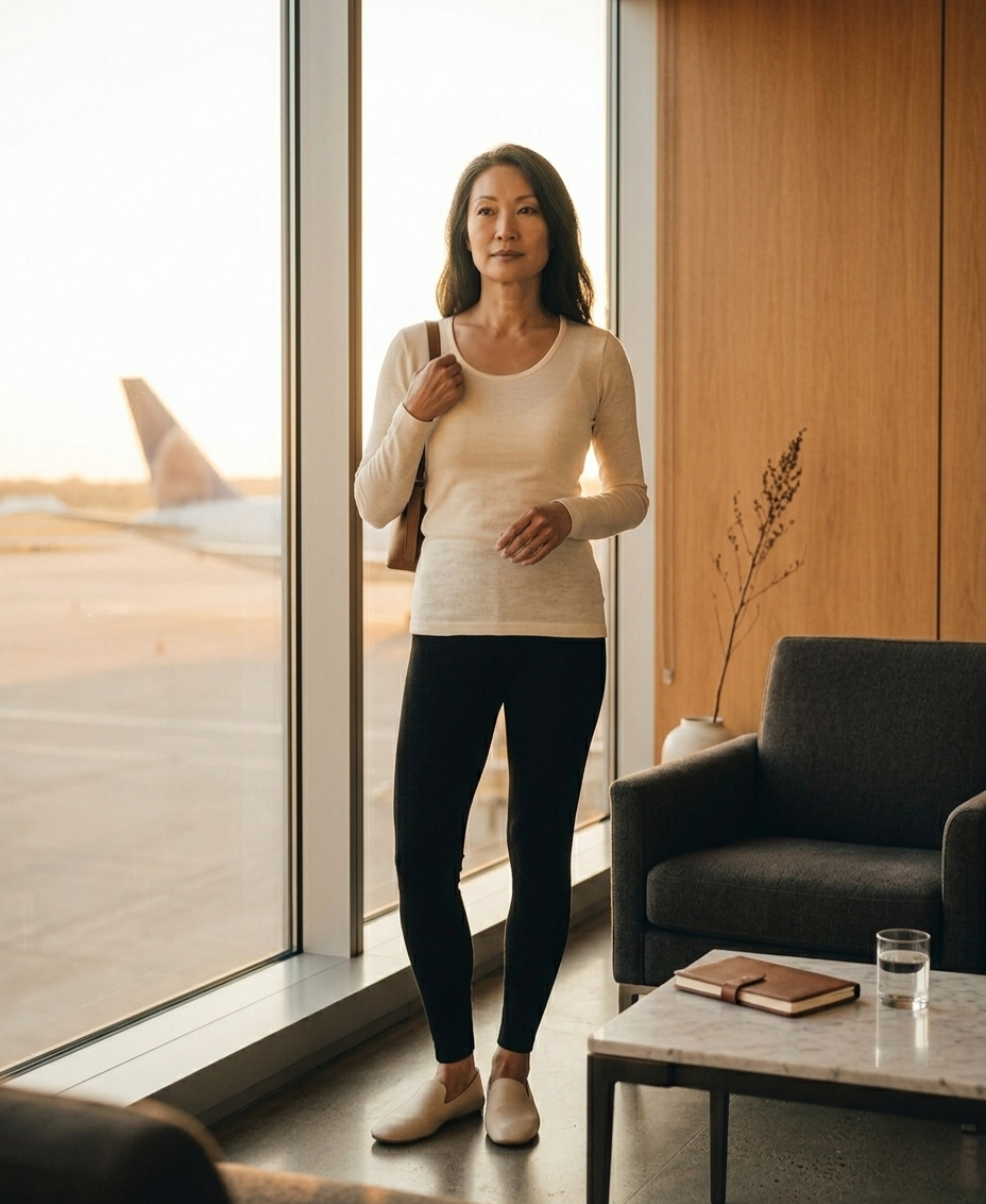 The 30,000 ft Set - Airport lounge 